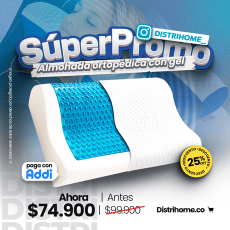 ALMOHADA DORMIR CON GEL