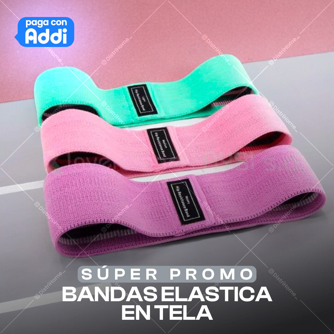 BANDAS EN TELA