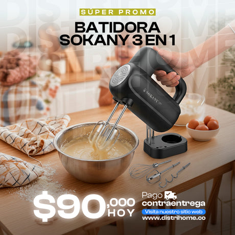BATIDORA  3 EN 1