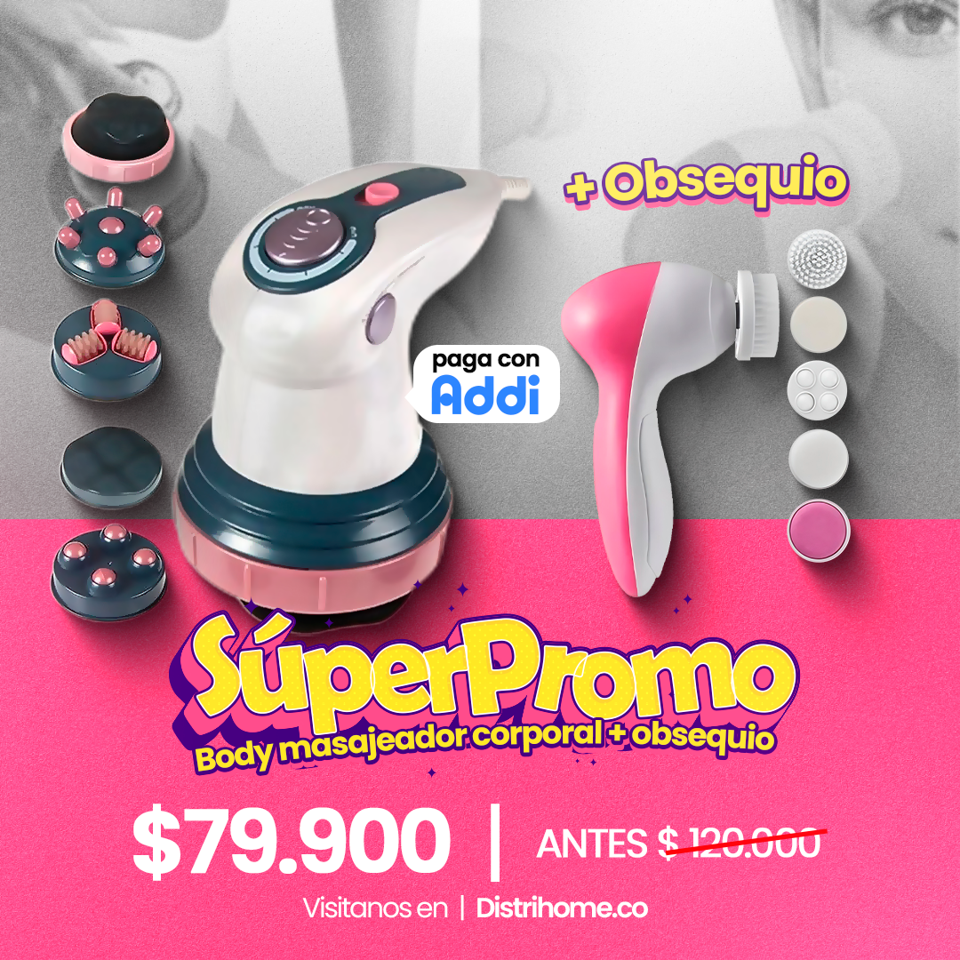 Combo Masajeador 5 en 1 + Obsequio