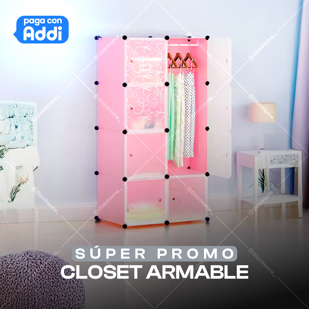 2 COLUMNAS CLOSET ARMARIO LAMINAS