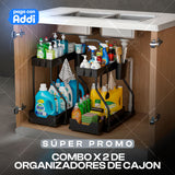 COMBO X2 DE ORGANIZADORES DE CAJON