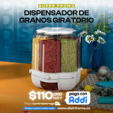 GRANDE DISPENSADOR DE GRANO GIRATORIO