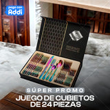 JUEGO DE CUBIERTOS X24