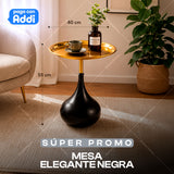 MESA ELEGANTE NEGRA
