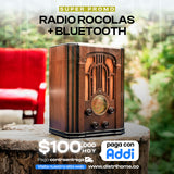 RADIO ROCOLA #3 CON BLUETOOTH