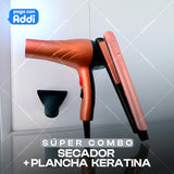 Combo Plancha Keratina + Secador