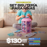 SET DE BISUTERIA PARA NIÑAS