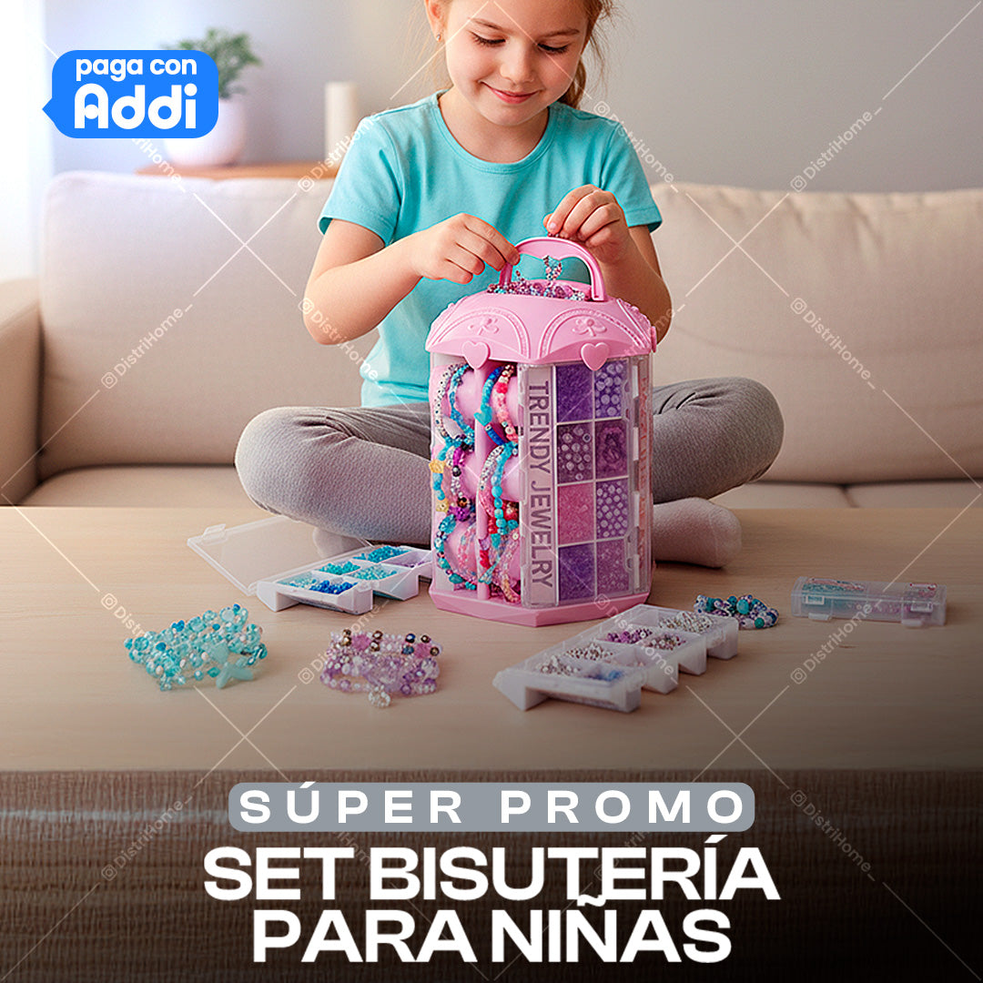 SET DE BISUTERIA PARA NIÑAS